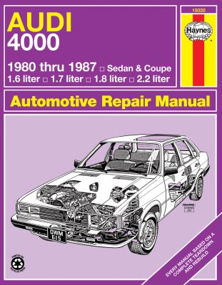 AUDI 4000 (1980-1987) USA