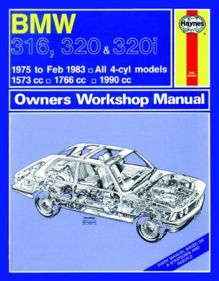 BMW SERII 3 (1975-1983) typ E21 modele 316, 320, 320i - instrukcja napraw Haynes