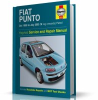 FIAT PUNTO (1999-2003) - instrukcja napraw Haynes