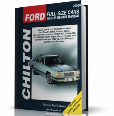 FORD FULL-SIZE CARS (1968-1988) CHILTON