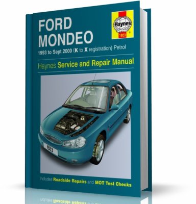 FORD MONDEO (1993-2000) silniki benzynowe - instrukcja napraw Haynes