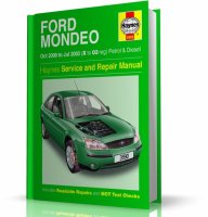 FORD MONDEO (2000-2003) - instrukcja napraw Haynes