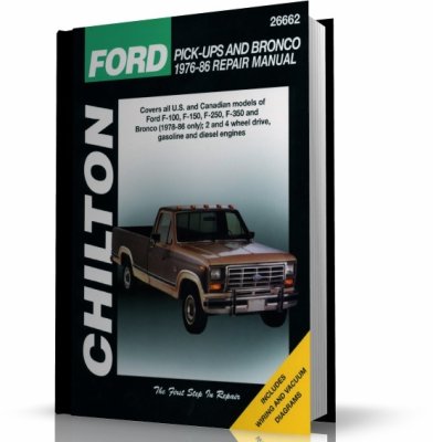 FORD PICK-UPS AND BRONCO (1976-1986) CHILTON