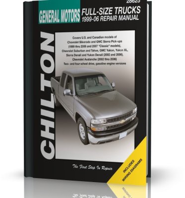 GENERAL MOTORS FULL-SIZE TRUKS (1999-2006) - instrukcja Chilton