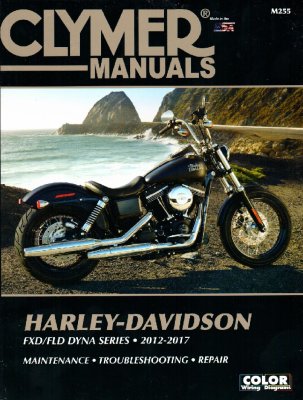Harley-Davidson FXD/FLD Dyna Series 2012-2017 Clymer Manuals M255