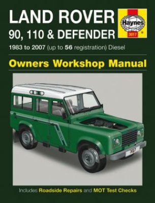 LAND ROVER 90, 110 i DEFENDER (1983-2007) - instrukcja napraw Haynes