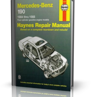 MERCEDES-BENZ 190 z 4-cylindrowym silnikiem benzynowym (1984 - 1988) - Instrukcja Haynes 