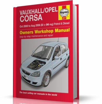 OPEL CORSA (2000-2006) - instrukcja napraw Haynes