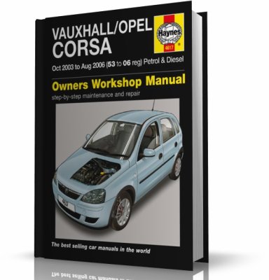 OPEL CORSA 3 (2003-2006) - instrukcja napraw Haynes