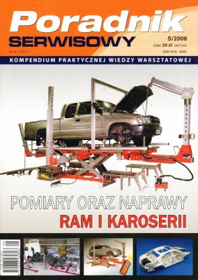 POMIARY ORAZ NAPRAWY RAM I KAROSERII - Poradnik Serwisowy 