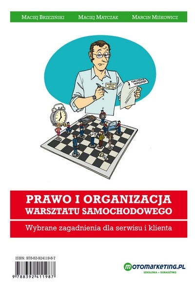 Obraz główny PRAWO I ORGANIZACJA WARSZTATU SAMOCHODOWEGO