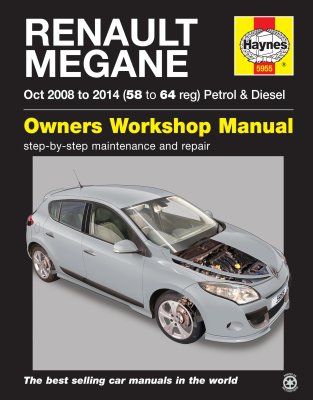 RENAULT MEGANE III (2008-2014) silniki benzynowe i Diesla - instrukcja napraw Haynes