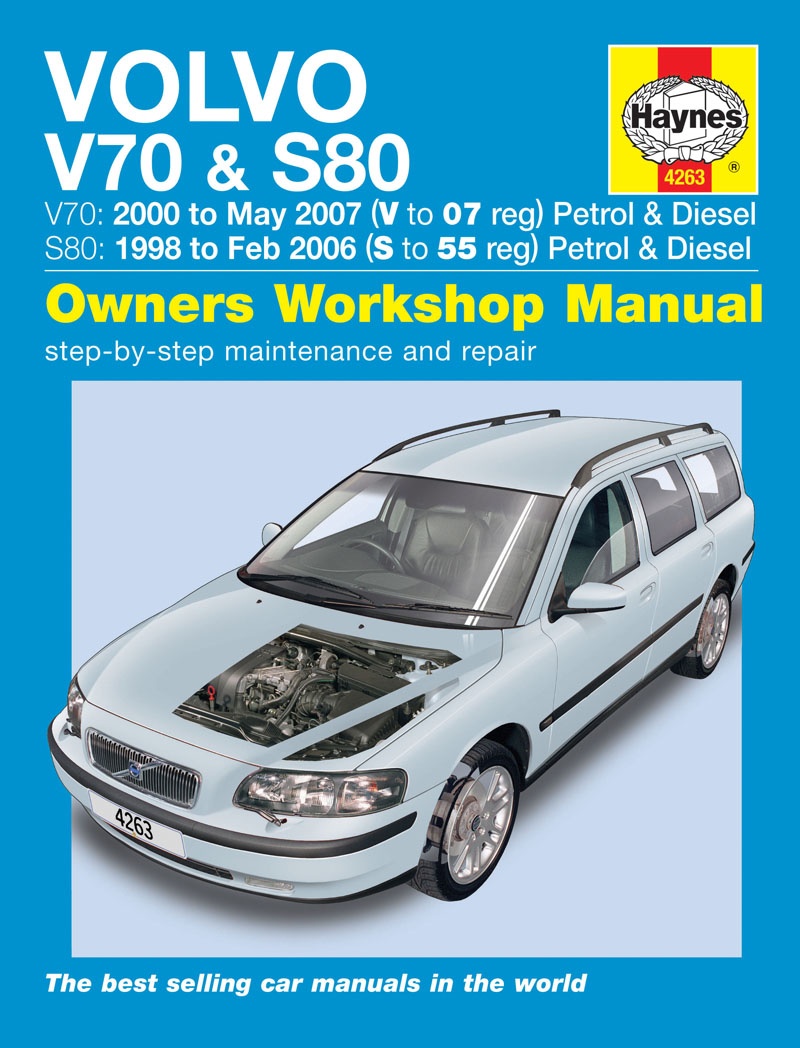 VOLVO V70, S80 (19982007) instrukcja napraw Haynes