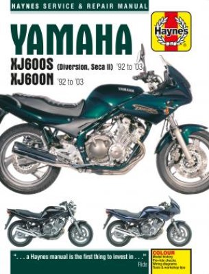 YAMAHA XJ600S DIVERSION, SECA - YAMAHA XJ600N (1992-2003) - instrukcja napraw Haynes