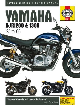 YAMAHA XJR1200 - YAMAHA XJR1300 (1995-2006) - instrukcja napraw Haynes