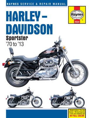 HARLEY DAVIDSON XLH 1200 (1986-2013) - instrukcja Haynes