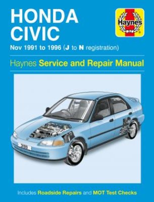 HONDA CIVIC (1991-1996) - instrukcja napraw Haynes