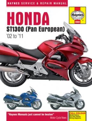 HONDA ST1300 PAN EUROPEAN (2002-2011) - instrukcja napraw Haynes