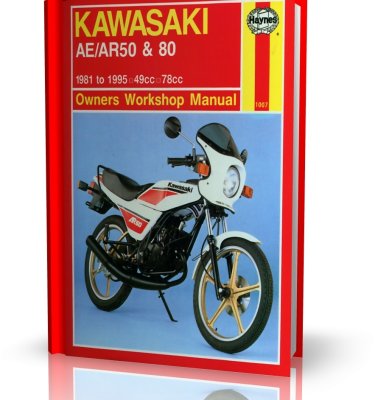 KAWASAKI AE/AR 50 & 80 (81 - 95) - instrukcja wyd. Haynes  naprawy i obsługi