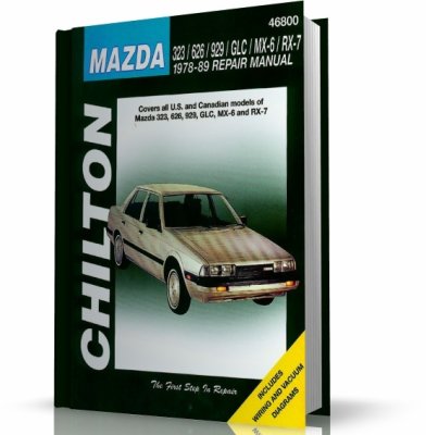 MAZDA 323, 626, 929, GLC, MX-6, RX-7 (1978-1989) CHILTON