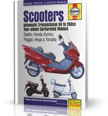 SCOOTERS AUTOMATIC TRANSMISSION, 50 TO 250CC TWO-WHEEL